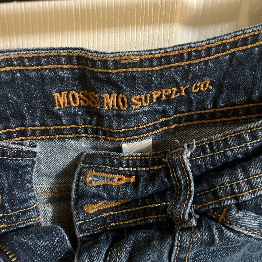 Mossi Mo Denim Jean Shorts Y2K late 1990s